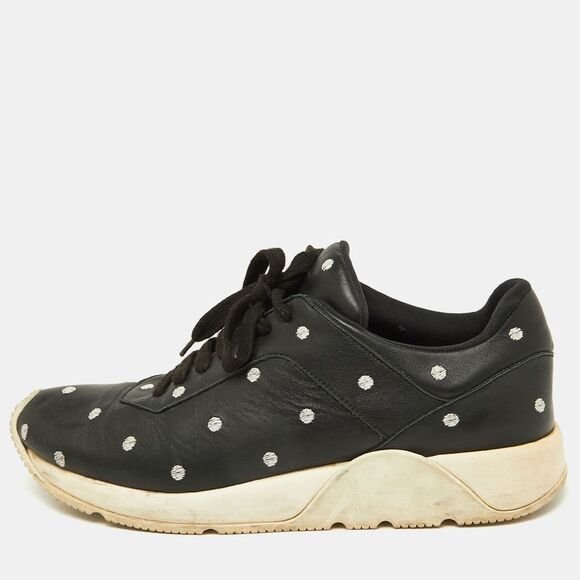 Dior Black Leather Polka Dot Low Top Sneakers Size 41,New Products : American Fashion Style Bags On Sale